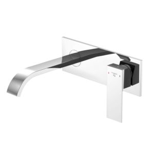 Steinberg Series 135 basin mixer 13518543 projection 175 mm, with ceramic cartridge and waterfall spout, chrome