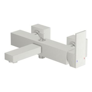 Steinberg Series 160 bath mixer 1601110BN 1/2&quot;, exposed, projection 190mm, for bath, with diverter, brushed nickel