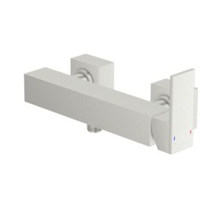 Steinberg Series 160 shower mixer 1601210BN 1/2&quot;, exposed, for shower, brushed nickel