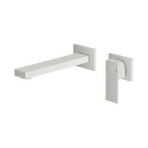 Steinberg Series 160 finishing assembly set 16018143BN projection 205 mm, brushed nickel, washbasin wall fitting