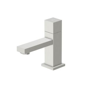 Steinberg Series 160 pillar valve 1602500BN projection 100mm, cold water, with 90 degree ceramic valve, brushed nickel