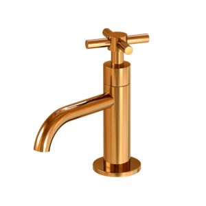 Steinberg Serie 250 Standventil 2502500RG Ausladung 100mm, mit 90Grad Keramikventil, Rose Gold