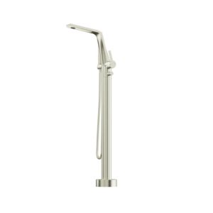 Steinberg Serie 260 Wannenarmatur 2601162BN Ausladung 220mm, freistehende Montage, Brushed Nickel