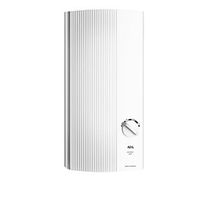 Base AEG DDLE Chauffe-eau 222390 blanc , 18/21/24/kW, 400 V, électronique