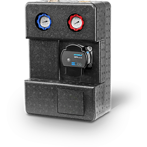 Groupe de pompage Riberger non mélangé GPO DN25 avec pompe Grundfos UPM3S Auto 25-60