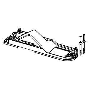 Kit de montage de pièce de rechange TECE 695000, montage au sol DN 50