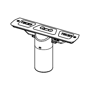 TECE spare part mounting kit 695005 extension piece DN 50