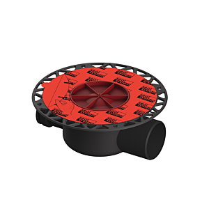 TECEdrainpoint S Ablauf DN70 waagrecht 3603500 mit Seal System Universalflansch