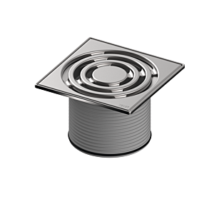 TECEdrainpoint S Rostrahmen 3660004 142x142mm, Edelstahl, mit Designrost