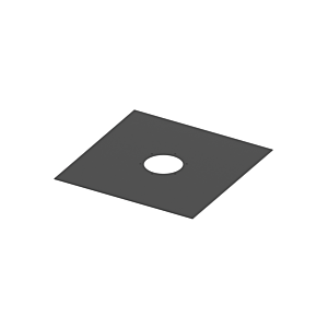 TECEdrainpoint S Dichtfolienzuschnitt 3690006 EPDM für Klemmflanschverbindungen, 480 x 480 mm
