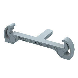 TECE Muldenfuß, silbergrau, 668020 zu Fliesenmulde (ab August 2007), Ersatzteil