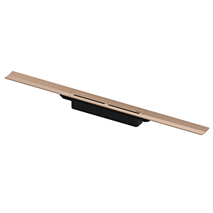 TECE drainprofile Duschrinne 671203 1200 mm, Brushed Red Gold / Rotgold gebürstet, Breite 55mm, PVD