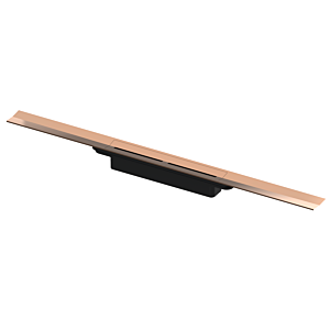 TECE drainprofile Duschrinne 670813 800 mm, Polished Red Gold / Rotgold glänzend, Breite 55mm, PVD