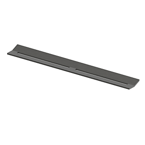 TECE profile cover 675010 Brushed Black Chrome / black brushed chrome, with PVD, for shower channel