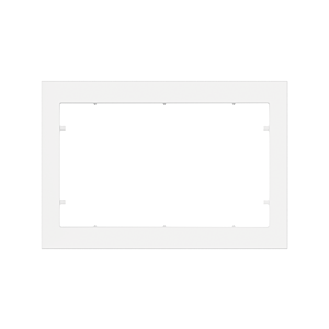 TECEnow Distanzrahmen 9240415 schwarz