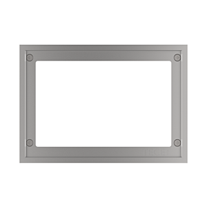 TECE WC-Abdeckrahmen 9240643 Metall, matt, für WC-Einbaurahmen