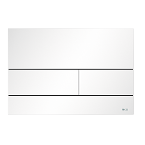 Plaque de commande WC TECEsquare 9240834 blanc mat