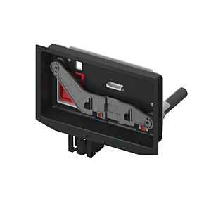 Arbre d&#39;insertion TECE 9240952 noir, installation à l&#39;avant, pour tablettes de nettoyage