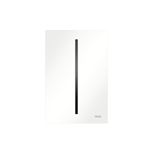 TECEfilo electronic urinal flush plate 9242019 230 V network, Bianco Kos/White