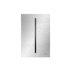 Couvercle de capteur TECE TECEfilo 9242068 pour système de chasse d&#39;eau électronique, en acier inoxydable brossé avec revêtement anti-traces de doigts