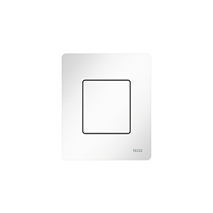 TECE TECEsolid Urinal-Betätigungsplatte 9242432 weiß glänzend, mit Kartusche, 104x124x6mm