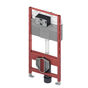 TECEprofil WC-Modul 9300101  1120 mm mit Spülkasten und Hygienespülung, Betätigung von vorne