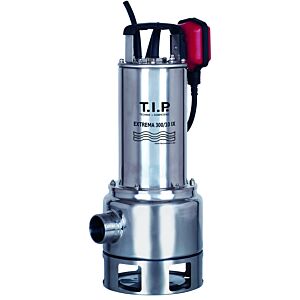 TIP dirty water construction pump - stainless steel, 19,500 l/h, 10.5m discharge head, 1,200W, washing solution, up to 95°C, Extrema 300/10 IX 30072