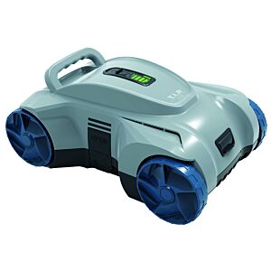 T.I.P. Akku Pool-Roboter - 80 m² Becken, 4.600 l/h, 80 min Laufzeit,  Jet-Düsensystem, R8 AKKU, 30469