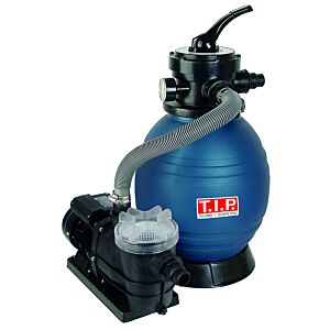T.I.P. Sandfilteranlage - Pool-Filterset mit Vorfilter, 30 m³ Becken,  10.000 l/h, 4-Wege-Ventil, SPF 250 F, 30308
