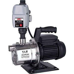 T.I.P. HWA 3000 INOX Automate d'eau domestique - acier inoxydable 31142 , 2.800 l/h, 42 m hauteur de refoulement, 550 W, protection contre la marche à sec