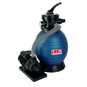 T.I.P. Sandfilteranlage - Pool-Filterset, 20 m³ Becken,  7.900 l/h, 4-Wege-Ventil, SPF 180, 30307