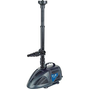 Pompe de bassin TIP - pour bassin de 7 500 l, 3 000 l/h, hauteur de refoulement de 2,8 m, avec 3 jeux d&#39;eau, WPS 3000 R, 30423