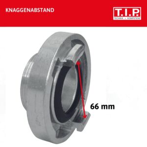 T.I.P. Storz-Kupplung - 2 Zoll AG, inkl. Dichtring,  für Saug- und Druckeinsatz, C-Storz 31093