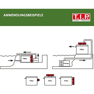 T.I.P. UV-C Strahler - Für Teiche bis 10.000 l, UV-C 11 W reduziert Bakterien und Algen, Kontrollleuchte, UV-C-SU 11 W 30432