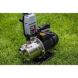 T.I.P. HWA 4400 INOX Automate d'eau domestique - acier inoxydable 31192,  4.250 l/h, 44 m hauteur de refoulement, 900 W, protection contre la marche à sec