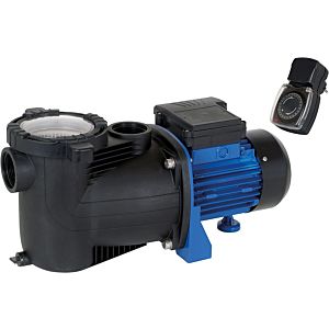 T.I.P. Poolpumpe - Filter-/Umwälzpumpe mit Vorfilter und Timer, 30 m³ Becken, 10.000 l/h,  selbstansaugend, SPP 400 FT 30443