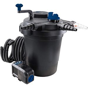 T.I.P. Teichdruckfilter-Set - Für 15.000 l Teich, UV-C 13 W,  Rückspülfunktion, TFP 15000 UV 13, 30299