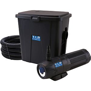 T.I.P. Teichfilter-Set - Für 4.000 l Teich, 1.000 l/h, UV-C 9 W,  inkl. Pumpe/Filtermaterial, MTS 4000 UV 9, 30296