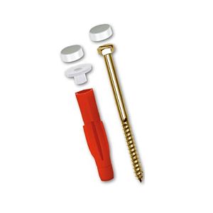 Accessoire WC sur pied TOX 04510152/S avec 2 capuchons blancs