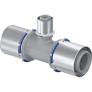 Té à sertir Uponor S-Press PLUS 1046398 50 x 25x50 mm, réduit, PPSU