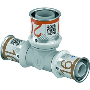 Uponor S-Press PLUS press tee 1039948 16 x 20 x 16 mm, reduced, PPSU