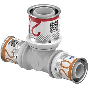 Uponor S-Press PLUS press tee 1039952 20 x 25 x 20 mm, reduced, PPSU