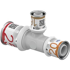 Uponor S-Press PLUS press tee 1039954 25 x 16 x 20 mm, reduced, PPSU