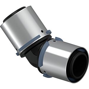 Uponor S-Press PLUS composite press angle 1046388 45°, PPSU, 40 x 40 mm