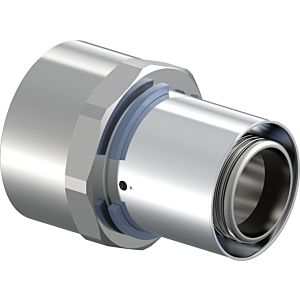 Uponor press transition sleeve 1046904 40 mm x Rp 1 1/2&quot;, tin-plated brass