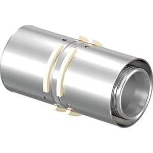 Uponor press coupling 1046935 50 x 50 mm, tin-plated brass