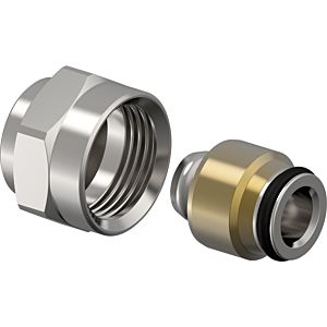 Raccord à vis Uponor Mlc 1058086 16 mm x G 1/2 IT, laiton