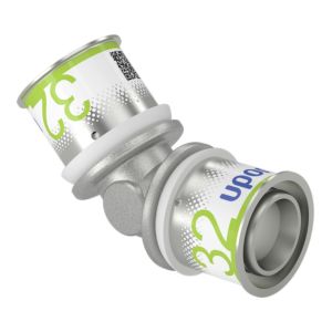 Angle Uponor S-Press PLUS 1070546 32 x 32 mm, 45 degrés