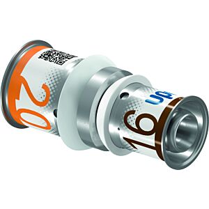 Uponor coupling 1070552 20 x 16 mm, reduced