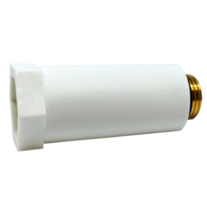 Bouchon de construction USH 025017 2000 / 2 &quot;, blanc, filetage laiton
